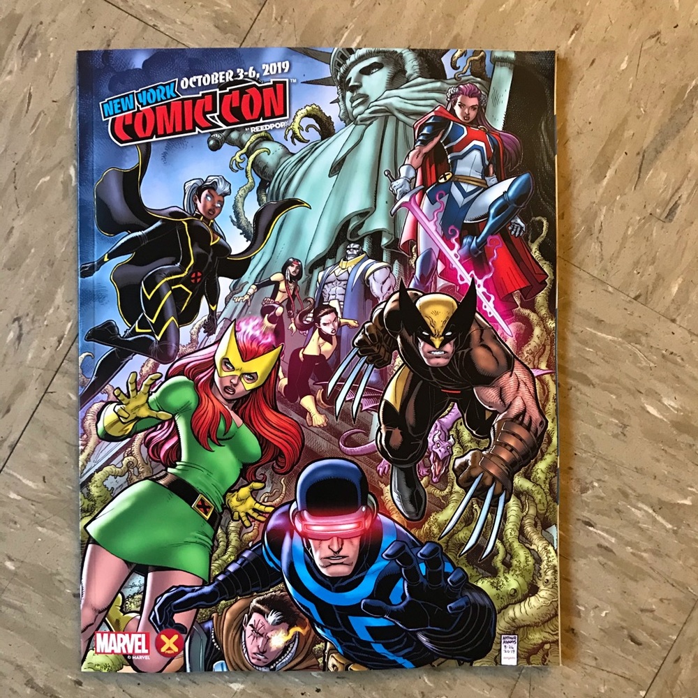 Comic con 2019 pamphlet
